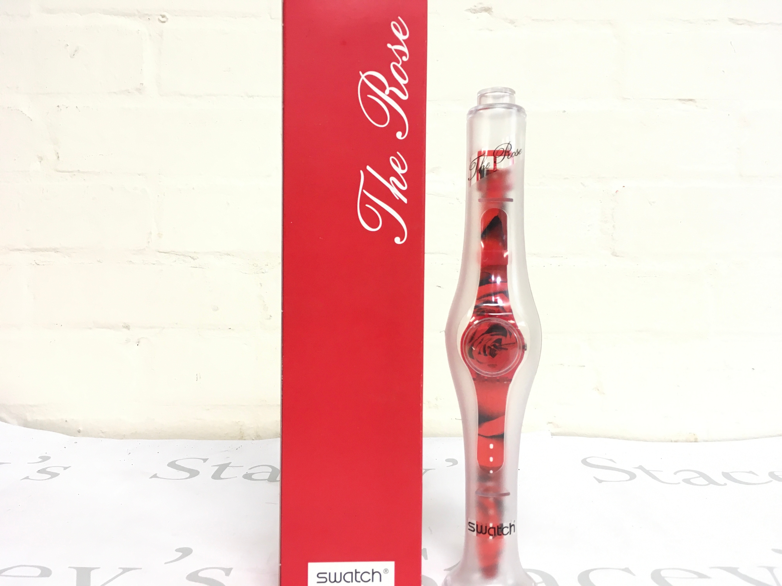 Swatch "The Rose" (GR136) watch from 1998. 