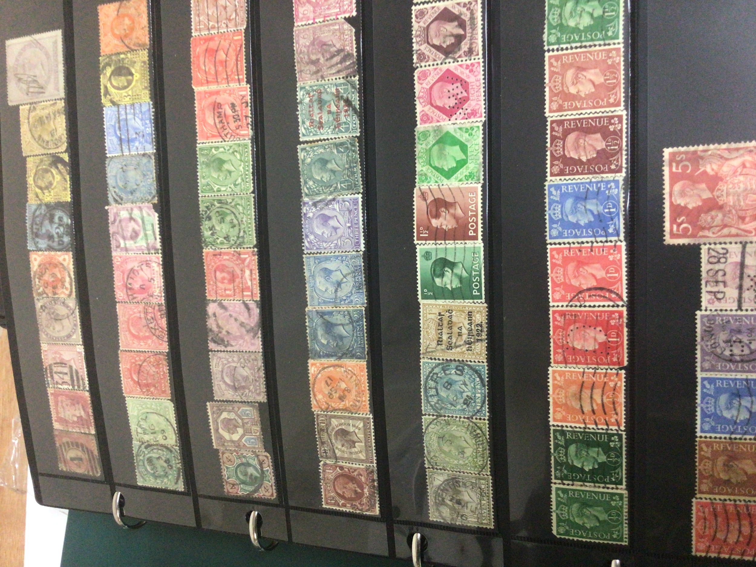 Three Albums of well presented World Stamps including some Used British Victorian stamps. 
