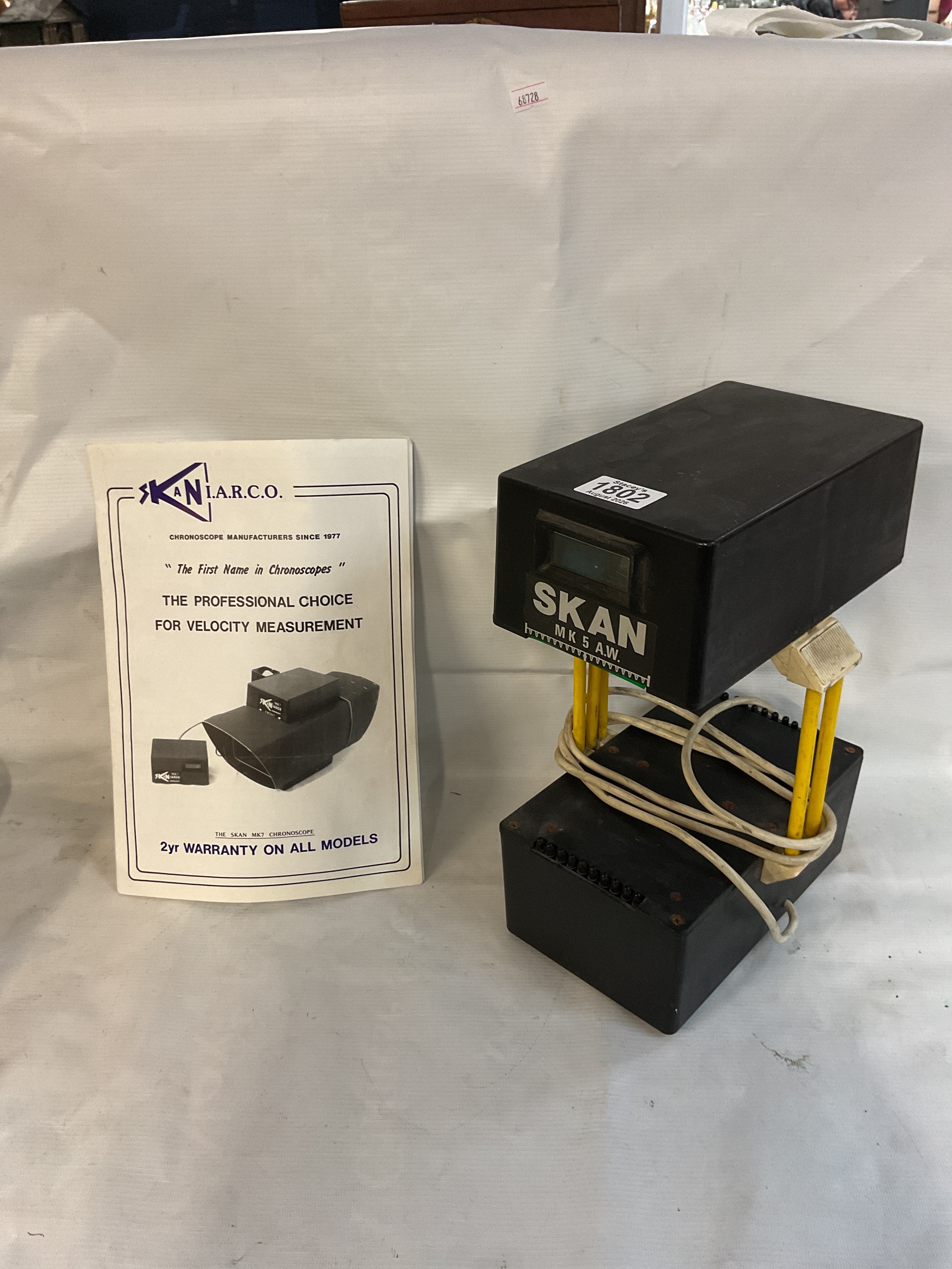 Skan Mk 5 air gun velocity tester.