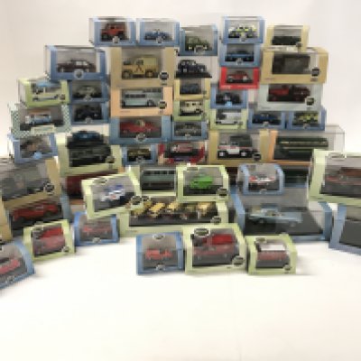 A Collection of Oxford die cast vehicles. Postage C