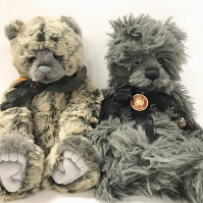 2 Charlie Bears. Ebenerer and Merlin. Both With Tags And Bags.(2).