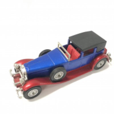 A Matchbox Models Of Yesteryear. Colour Trial/Pre production Duesenburg. In Red And Blue.