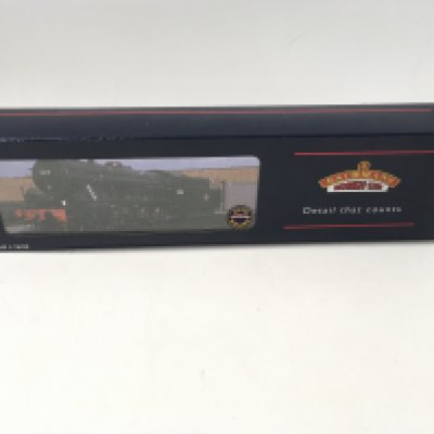 A boxed model 00 gauge locomotive with tender by Bachmann no. 32.255 07WD 2.8.0. Austerity WD 21 Army Transport Group 78697. No Reserve