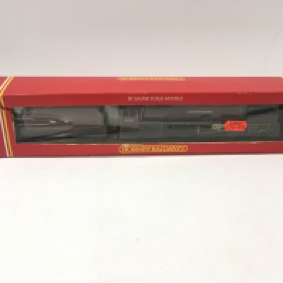 A boxed 00 gauge model locomotive with tender by Hornby R.577. BR 4.6.2 Coronation Class. City of Nottingham No reserve