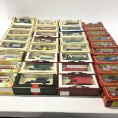 A collection in excess of 30 model diecast vehicles in the Days Gone series and Cameo range. Manufacturers are Lledo and Corgi. No reserve