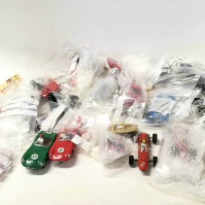 A collection of Scalextric Car spares and accessories. No reserve
