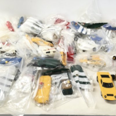 A collection of Scalextric cars..parts and accessories. No reserve