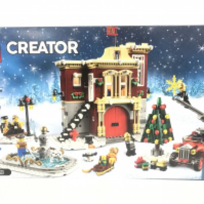 A Boxed And Sealed Lego Winter Village Fire Station. #10263.