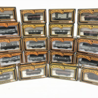 A Collection of Boxed 00 Gauge Mainline Wagons. No Reserve.