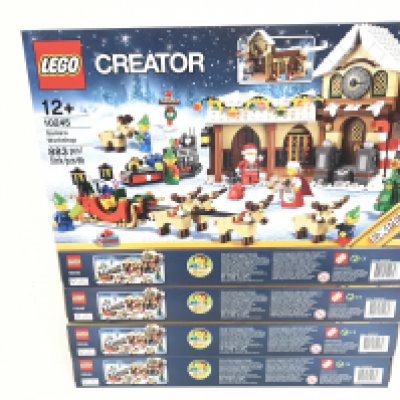 5 boxed and sealed Lego sets. All Santas Workshops 10245. No reserve.