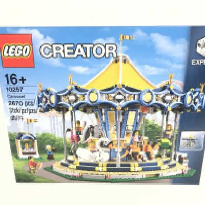 A boxed and sealed Lego set, 10257 Carousel. No reserve.