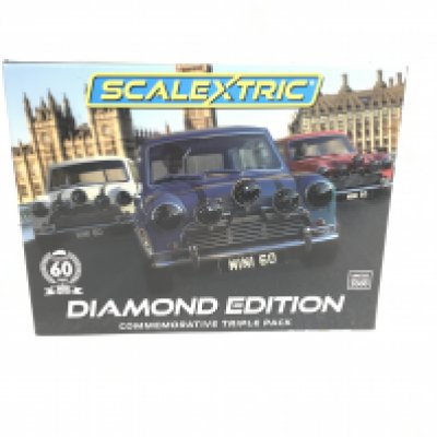 A boxed Scalextric Diamond edition triple pack. No reserve.