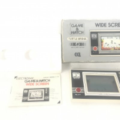 A Boxed Game And Watch Turtle Bridge Game. No Reserve.