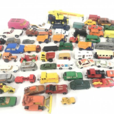 A Collection of Playworn Diecast. Including Matchbox. Corgi etc. No Reserve.