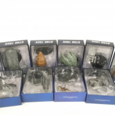10 X Eaglemoss Star Trek Spaceships. NO RESERVE