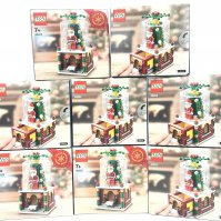 8 X Boxed And Sealed Lego Snow Globes #40223.