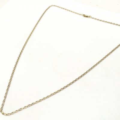 A 9 carat gold chain 4.46g total weight , postage category A