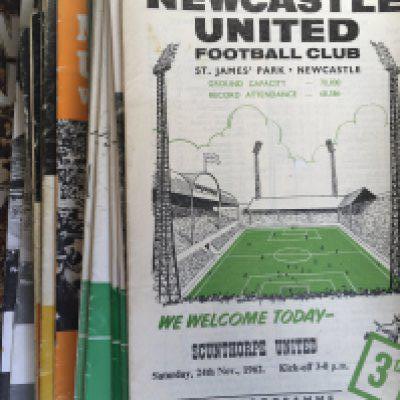 1970s Newcastle United Home Football Programmes: Around 80 in good condition to include a few late 60s. Instructions to sell.