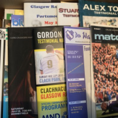 Glasgow Rangers Friendly Football Programmes: Home and away from 2000 to 2020 including tournaments. Excellent with instructions to sell. (120)