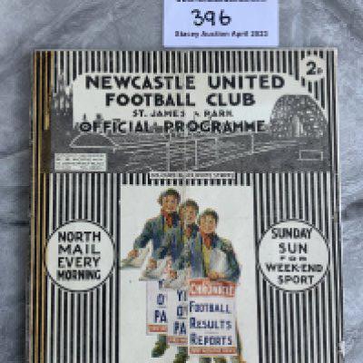 1929 - 1930 Newcastle United v Brighton FA Cup Football Programme: Good condition with no team changes. Spine repair replacing ex tape and fold.