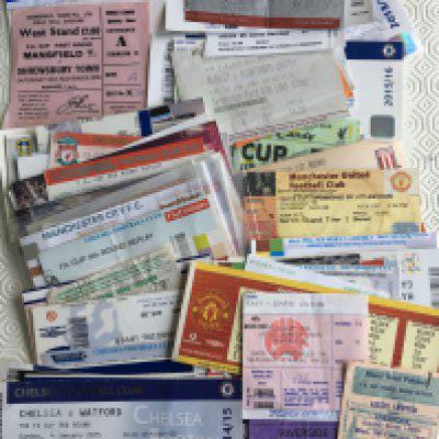 FA Cup Football Tickets: From the 70s onwards to include 1st round 78/79 Mansfield v Shrewsbury up to the quarter finals. Mainly good. (66)