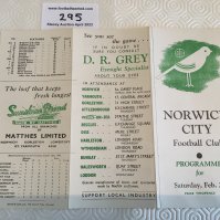 45/46 Norwich City v Royal Welch Fusiliers Football Programme: Excellent condition with no team changes. Norwich fielded a reserve team.