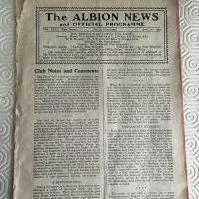 31/32 West Brom v Newcastle United Football Programme: Ex bound programme consisting of 8 pages due to covers missing. Bit of spine damage. Instructions to sell.