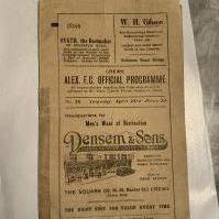 1931 - 1932 Crewe Alexandra v Chester Football Programme: Fair condition with no team changes. Tape to spine and repairs to tears.