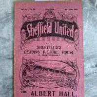 1927 - 1928 Sheffield United v Blackburn Rovers Football Programme: Excellent condition with no team changes. Unusually for Sheffield United not ex bound.