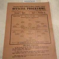 39/40 Tottenham v Watford Football Programme: Excellent condition single sheet league match with no team changes. Dated 11 11 1939.