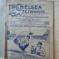 34/35 Chelsea v Tottenham Football Programme: Fair/good condition Division One match with no team changes.