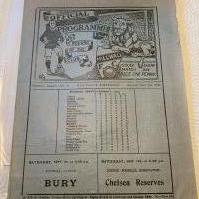 29/30 Millwall v Tottenham Football Programme: Fair condition Division Two match with wear to bottom edge. No team changes.