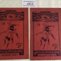 1949 Arsenal Public Trial Football Programme: Reds v a whites dated 13 8 1949. Very good with plenty of team changes and match related writing.