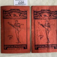 Arsenal Scrapbook + Autograph Book: Excellent w rap book from 69/70 and 70/71 with a stuck down supporters club menu for the 1969 player of the year signed by the whole team plus some old players. C/W a nice autograph book with detached cover with opposite pages having been signed by Logie Holton Mercer Compton Bowen Lishman and 6 others.