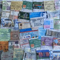 FA Cup Final + Semi Final Tickets: Mainly good with some having creasing or folds. Light duplication. 1945 final had previously been stuck down. (108)