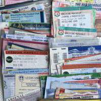 Top Flight Football Ticket Collection: Quantity of top division teams from the 90s onwards. Wide variety of clubs including good Manchester City content. (144)