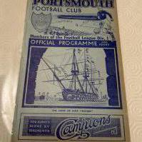 36/37 Portsmouth v Brentford Football Programme: Very good condition league match with no team changes. Ex bound with covers.