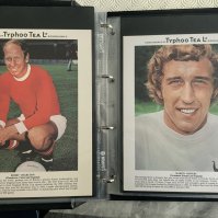Typhoo Tea Football Cards Complete Set: Football Stars 1973 Complete of all 24 in excellent condition. (24)