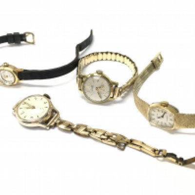 Watches including Avia, Ingersol, Accurist, Avia Olympic. Postage cat A