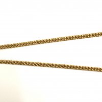 A 9ct gold albertine, total weight 12.8g (A)