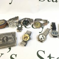 A Collection of various watches including a vintage Beatles watch, Sekonda, Rotary. Postage category B