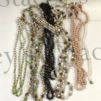 a collection of pearl jewellery
