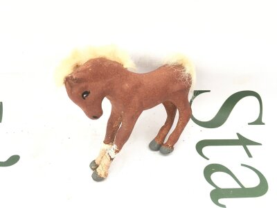 A Vintage Julip Foal, Chesnut Colour  With White Mane, Two White Socks.