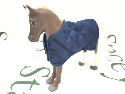 A 2007 Julip Cob Stallion, liver Chestnut In Colour With White Mane, Blaze And 2 Socks.”Rocky”.