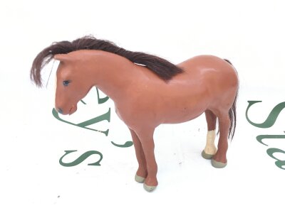 A Julip New Forest Pony, Bay With Brown Mane And Tail. Blaze And 1 Sock.