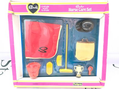 A Boxed Sindy Horse Care Set. No Reserve.