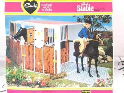 A Boxed Sindy Stable, Complete. No Inner Box. No Reserve,