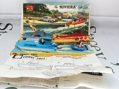 A Boxed Corgi Rivera Gift Set, Number 31, Complete With Instructions. Damage To Front Of box.