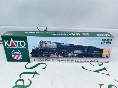 A Boxed Kato N gauge Union Pacific Big Boy Steam locomotive. No Reserve.