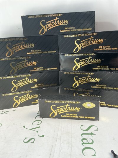 a Collection Of Boxed H0 Gauge Spectrum Coaches And A 44 Ton Switcher.
